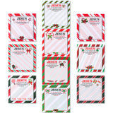 Xqumoi 30 Pack Christmas Candy Cane Sticky Notes - Religious Bible Verse Self Sticky Notepads Xmas Winter Writing Memo Pads Inspirational Sticky Notes Office School Supplies Christian Xmas Gift