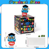 Xqumoi Kindergarten Graduation Money Box for Cash Gift - Congrats Crad Money Gift Box for Cash with Pull Out Card Funny DIY Surprise Explosion Holder Grad Gift Box Creative Way to Give Cash as A Gift