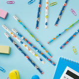 Xqumoi 60Pcs Tropical Fish Pencils with Eraser - Sea Animal #2 HB Pencils, Back to School Classroom Student Rewards, School Office Supply Bulk, Party Goodie Bag Fillers Stuffers, Birthday Party Favors
