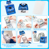 Xqumoi Graduation Money Box for Cash Gift Pull - Blue Congrats Crad Money Gift Box for Cash with Pull Out Card Funny DIY Surprise Explosion Holder Grad Gift Box Creative Way to Give Cash as A Gift