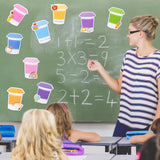 Xqumoi 30 Pack Teacher Sticky Notes - Funny Coffee Cup Self Sticky Notepads Writing Memo Pads for Teacher Appreciation Back to School Office Supplies Coffee Lover Gift Party Favors Goodies Bag Fillers