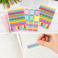Xqumoi Axolotl Hardcover Ruled Journal Notebook with Planner Stickers, A5 Hardbound Lined Journal Writing Notebook Teacher Appreciation Gift Back to School Office Supplies Diary Notepad 8.3” x 5.5”