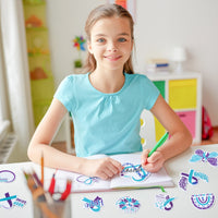 Xqumoi 30 Pack Suicide Prevention Awareness Sticky Notes - Purple & Teal Ribbons with Inspirational Message Self Sticky Writing Memo Pads for School Charity Events Party Favors Goodies Bag Fillers