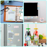 Xqumoi I Just Really Like Unicorns Sticky Notes Set, 550 Sheets, Cute Cartoon Unicorn Self-Stick Notes Pads Animal Divider Tabs Bundle Writing Memo Pads Page Marker School Office Supplies Small Gift