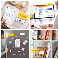 Xqumoi Best Assistant Principal Ever Sticky Notes Set - School Assistant Principal Self-Stick Note Pads Thank You Appreciation Gift Writing Memo Pad Page Marker Back to School Office Supplies